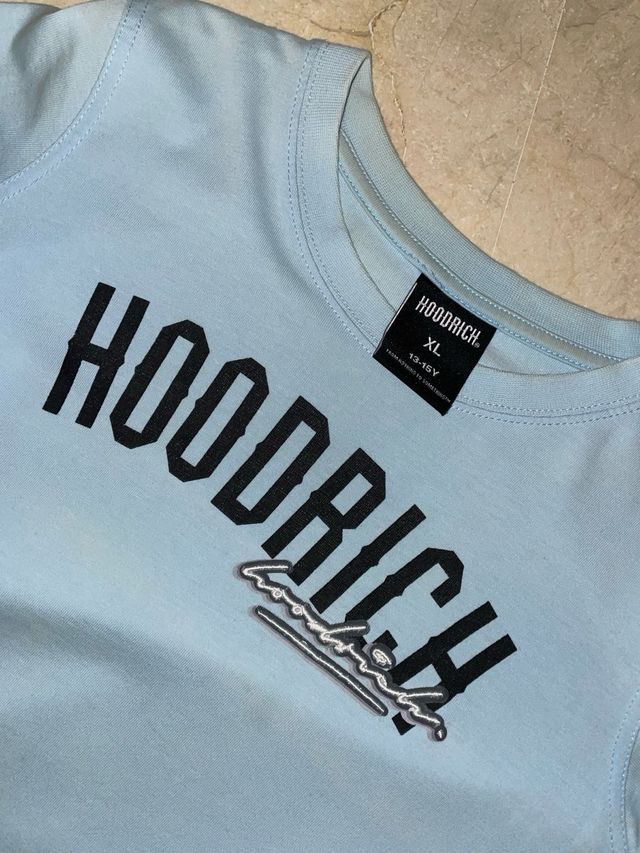 Camiseta Hoodrich Celeste Original
