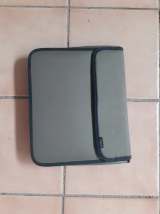 Maletín portátil hasta 14 gris