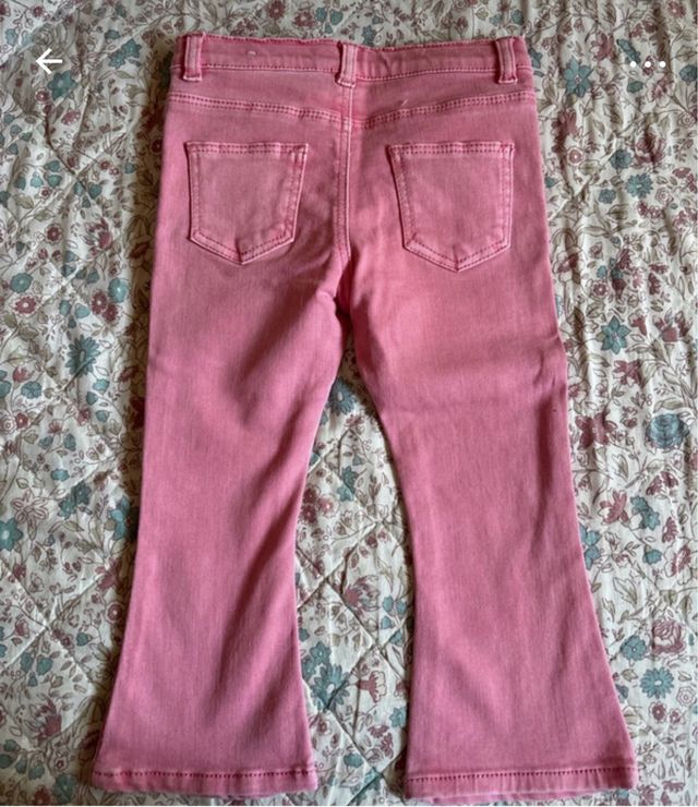 Vaquero rosa campana niña