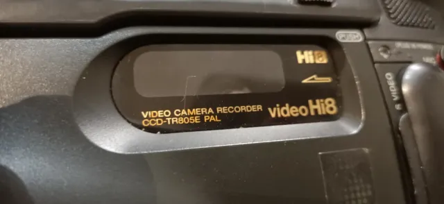 Lote 2 Videocámaras Sony Hi8 + Cargador No Imagen