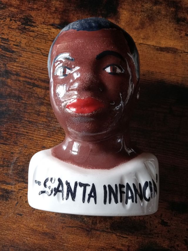 Hucha Domund Negrito Santa Infancia