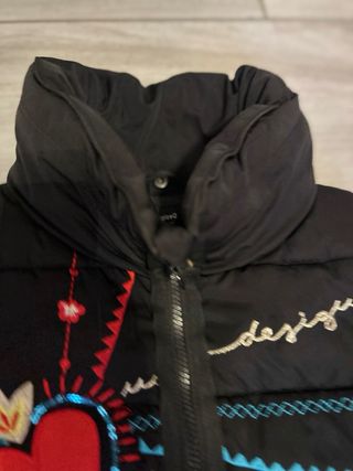 Giubbotto Desigual ragazza con cuore