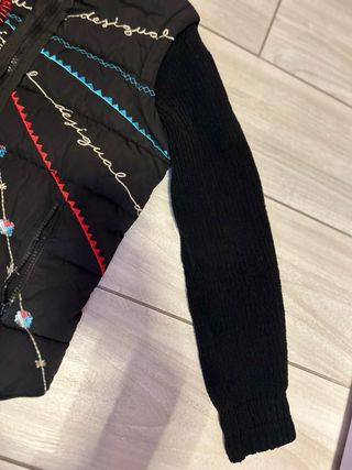 Giubbotto Desigual ragazza con cuore