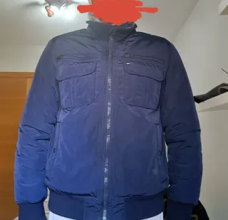Abrigo Tommy Hilfiger azul marino