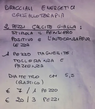 Bracciali Energetici Cristalloterapia Voganto