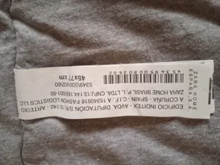 Saco/Poncho Bebé Gris