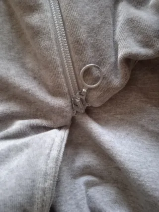 Saco/Poncho Bebé Gris