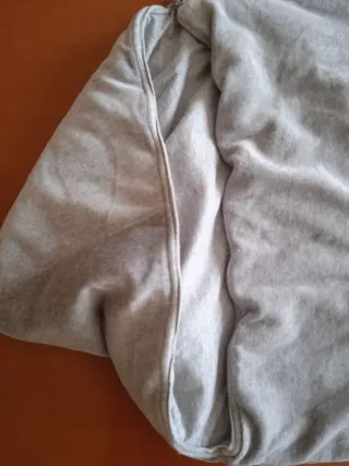 Saco/Poncho Bebé Gris