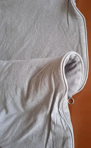 Saco/Poncho Bebé Gris