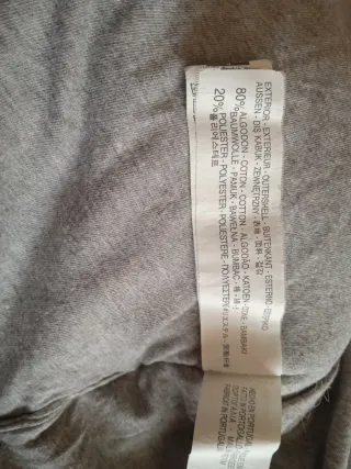 Saco/Poncho Bebé Gris