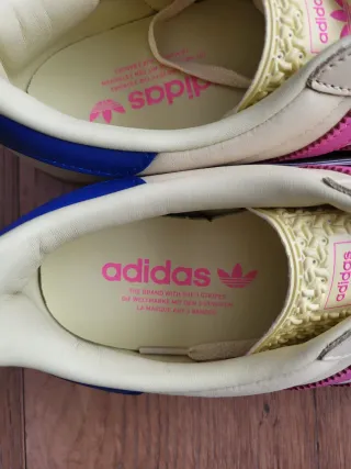 Scarpe Adidas Gazelle donna rosa/giallo