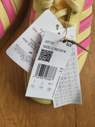 Scarpe Adidas Gazelle donna rosa/giallo