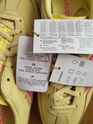 Scarpe Adidas Gazelle donna rosa/giallo