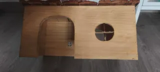 Casita de madera para roedores