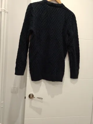 Jersey H&M azul marino hombre Talla S