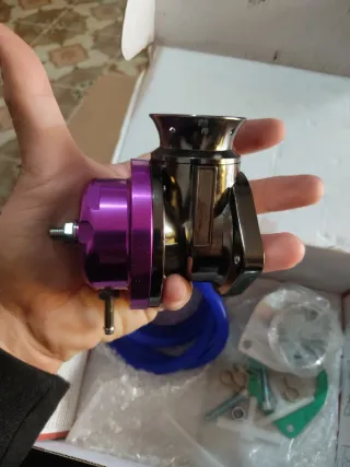 Válvula de descarga turbo aluminio