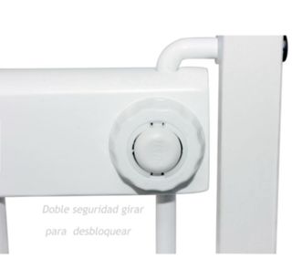 Cuna Colecho Madera Blanca + colchón