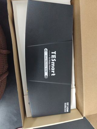 TESmart Dual Monitor KVM DP HDMI 4K
