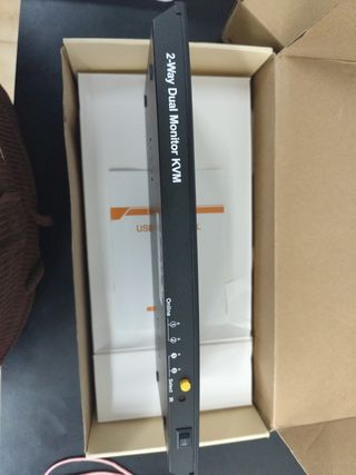 TESmart Dual Monitor KVM DP HDMI 4K