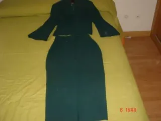 Traje falda tubo mujer talla 42