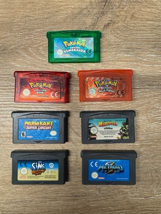Consola Game Boy Advance SP + Juegos