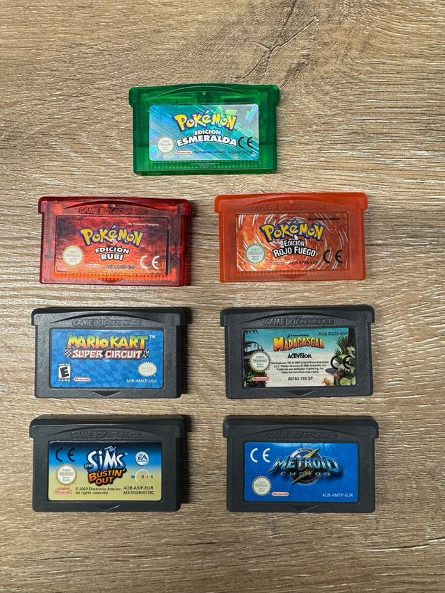 Consola Game Boy Advance SP + Juegos