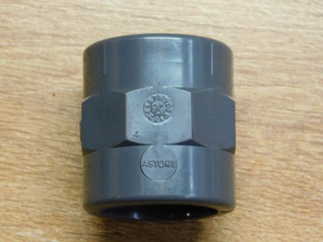 Manguito reductor PVC 32ø a 1” rosca hembra