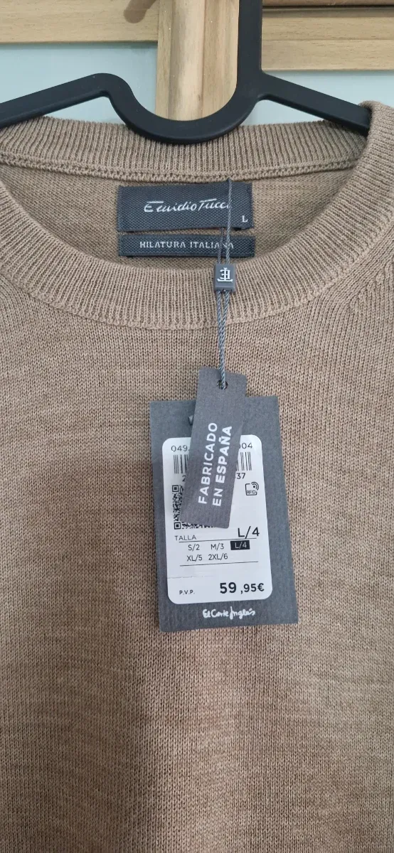 Jersey Emilio Tucci beige