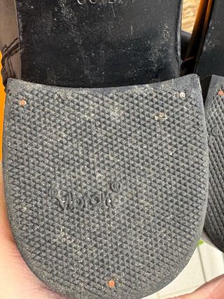 Stivali al ginocchio Vibram in pelle