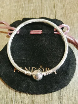 Pulsera Pandora Disney Plata
