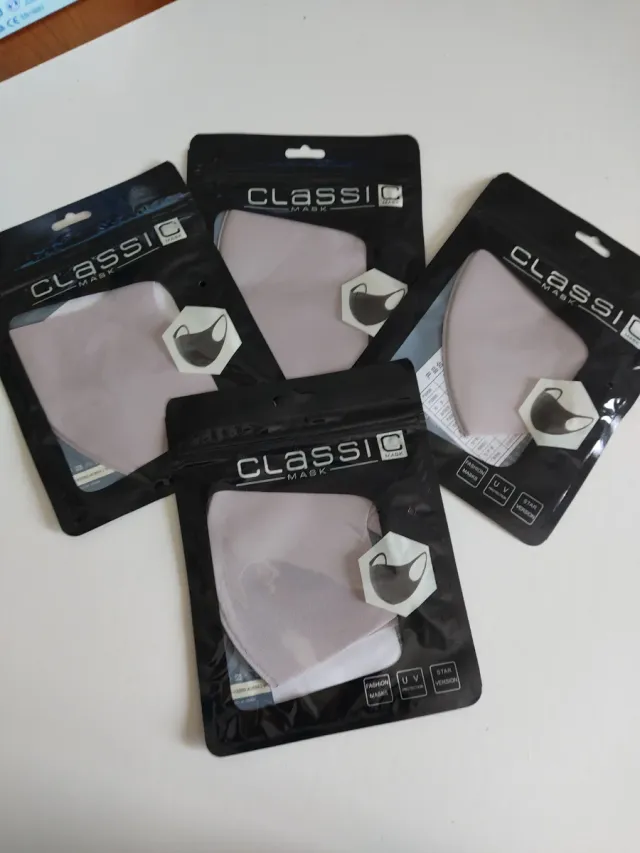 Mascarillas Classi Beige (Pack 4)