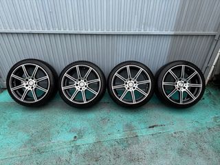 Llantas Aluett con neumáticos Dunlop