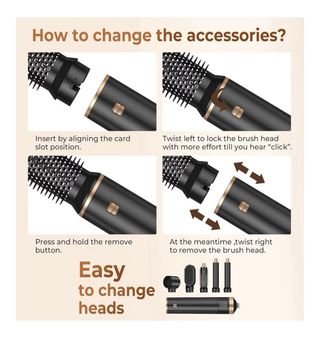 5 in 1 Asciugacapelli