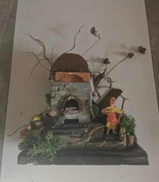 Forno per presepe artigianale panettiere panificio