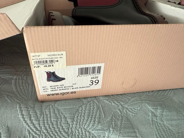 Botas de agua Igor talla 39
