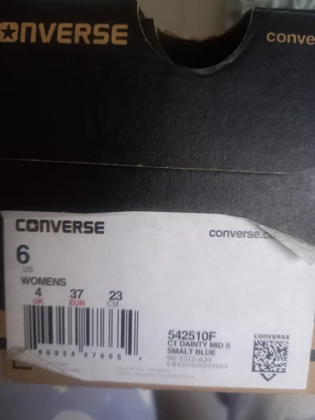 Zapatillas Converse Altas Mujer