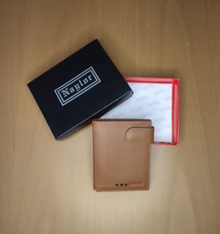 Cartera marrón Naylor – Buen estado
