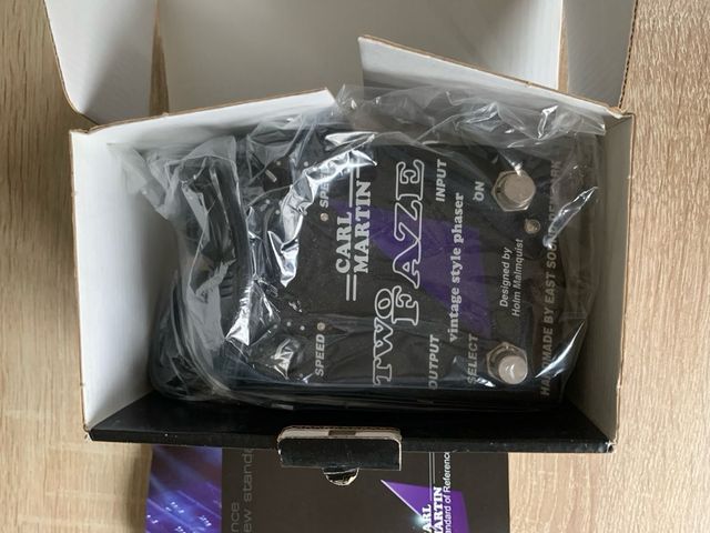 Carl Martin Two Faze Pedal Phaser Vintage