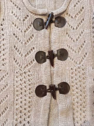 Chaleco de lana calado MAS FASHION