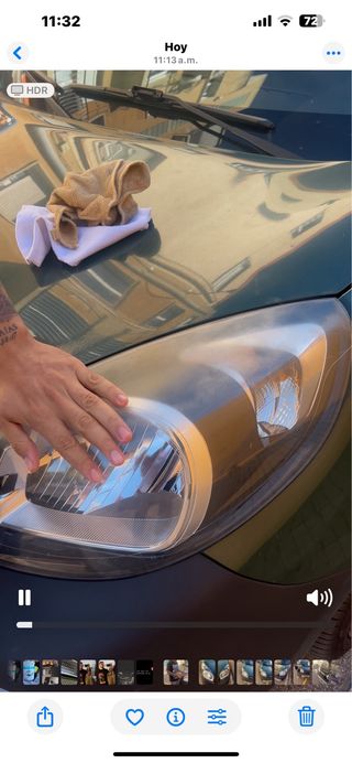 Solución faros opacos coche