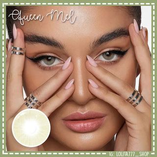 Lentillas Queen Mel Castañas