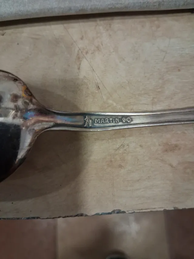 Set di posate in alpaca con il 90% di argento