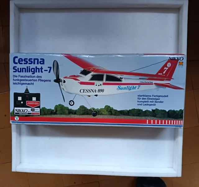 Aereo RC da collezione Cessna-890 Sunlight-7 Nikko