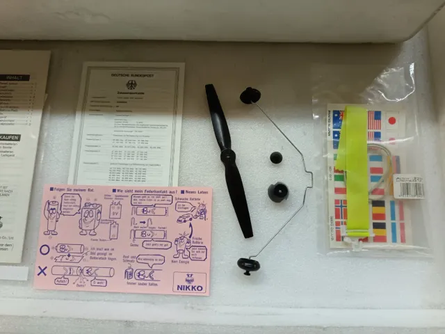 Aereo RC da collezione Cessna-890 Sunlight-7 Nikko