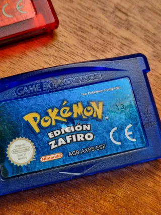 Lote Pokémon GBA: Esmeralda, Rubí, Zafiro y Verde
