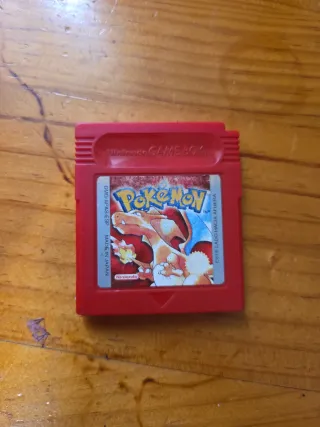 Pokemon Rojo Game Boy Nintendo RPG