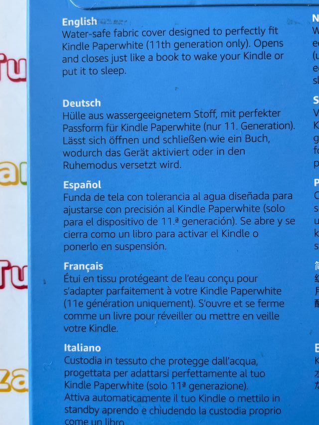 Funda Amazon Kindle Paperwhite 11ª Gen