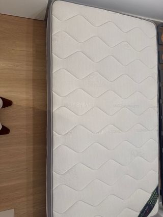 Somier plegable 90cm con colchón