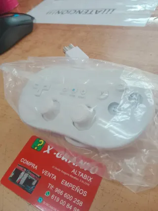 MANDO CLÁSICO COMPATIBLE PARA WII SIN USAR