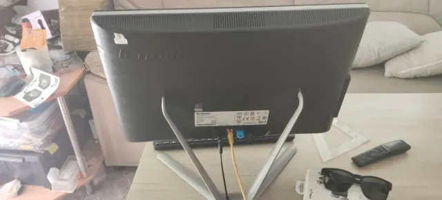 Ordenador All-in-One Negro y Azul